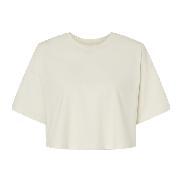Women's Jersey Crop Tee vintage white